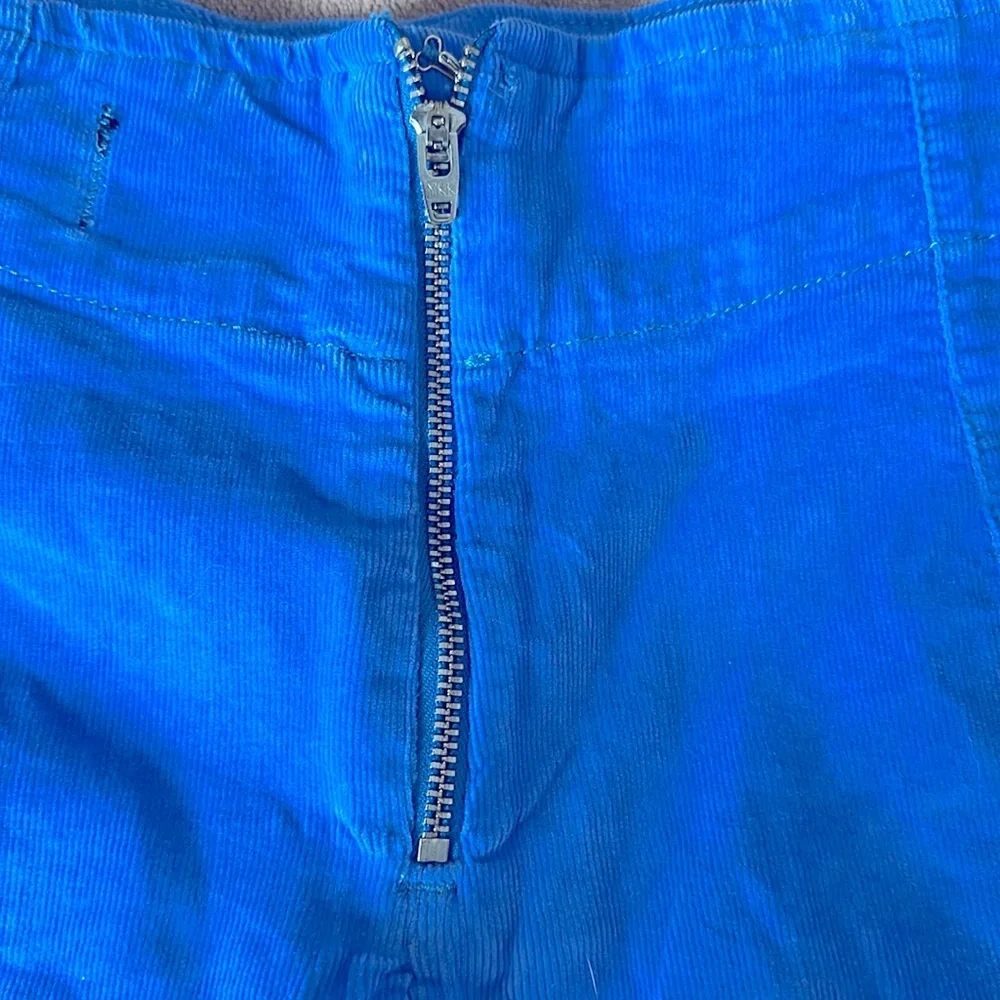 We The Free Keep It Brief Cord Micro Shorts at Free People in Ibiza Blue NEW! - Picture 8 of 9